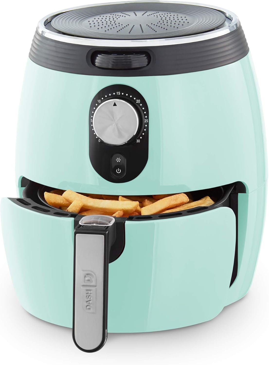 Dash Deluxe Air Fryer -Has AirCrisp® Technology - Adjustable Temperature