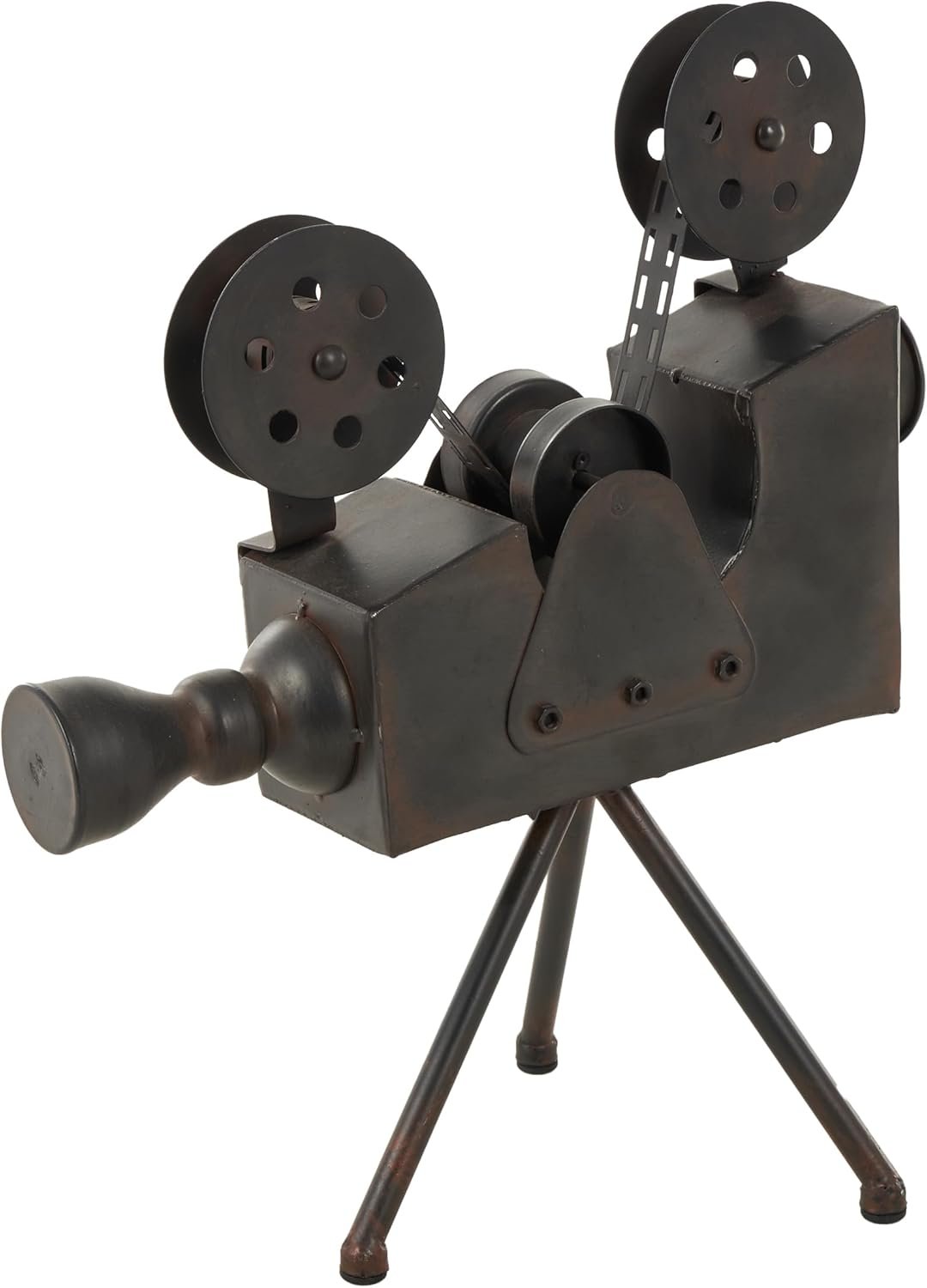 Deco 79 Metal Film Decorative Sculpture Camera Home Decor Statue,