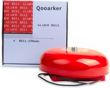 Emergency Evacuation Bell Smoke Detector Fire Alarm Bell Safe and Practical Security Fire Alarm Bell Strong and Sturdy for Smart Security for Fire Scene