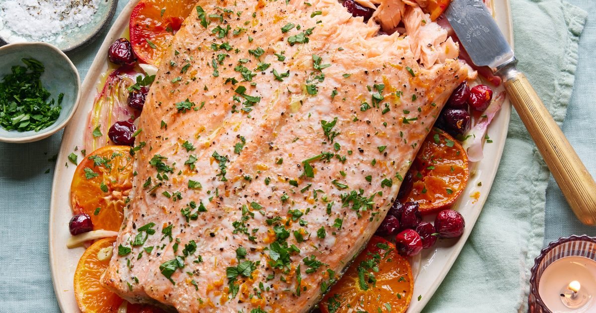 Exclusive salmon recipes