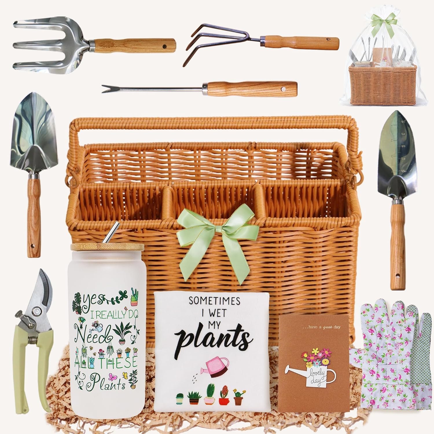Gardening Gifts for Women 12 Pcs Garden Tools Set with