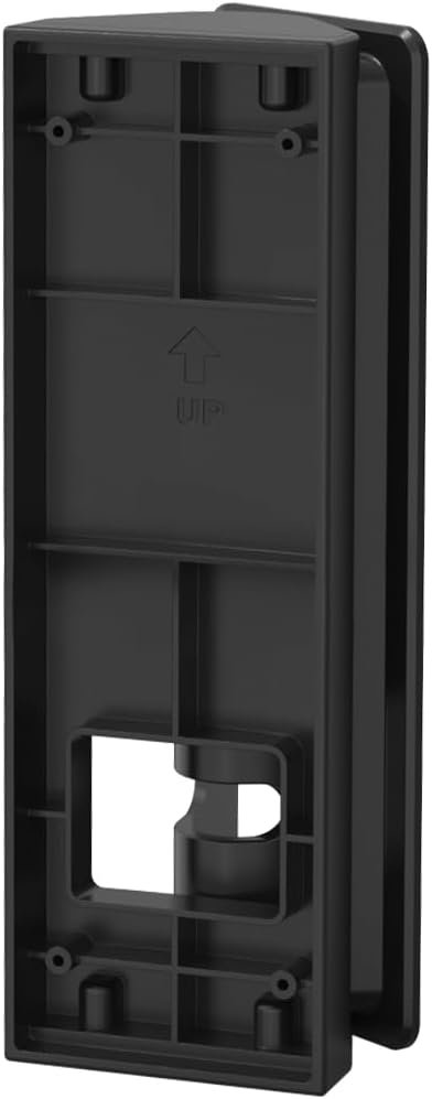 Holicfun 0-45° Adjustable Wall Mount for Tapo Smart Video Doorbell Camera D210/D225/D235 - Angle Adjustment Bracket for Left/Right Installation, Black