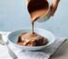 Homemade chocolate custard