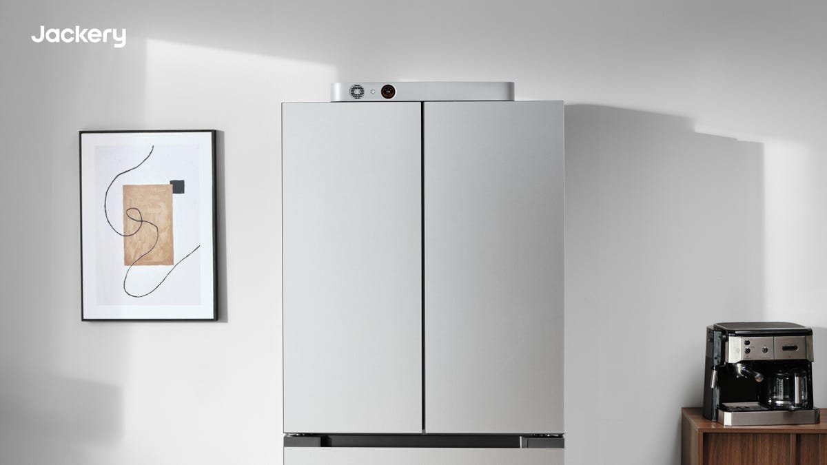 Man touching FridgeGuard screen