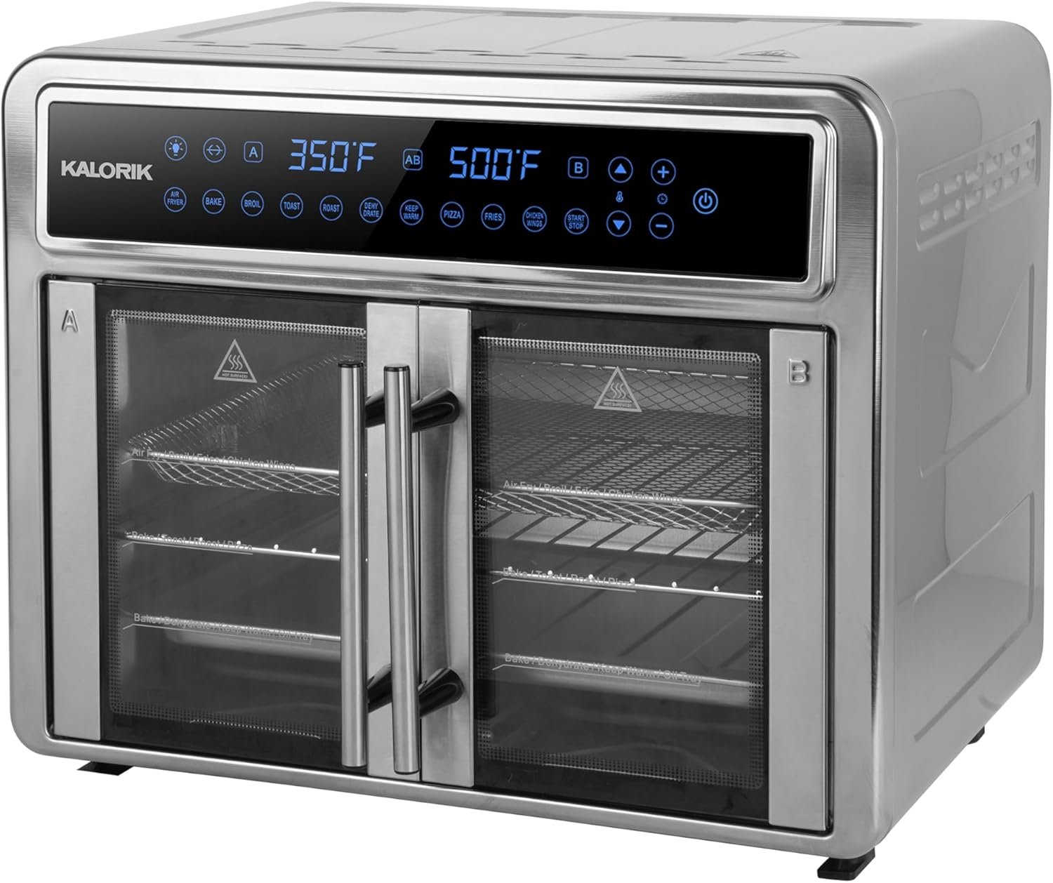 Kalorik Air Fryer Oven MAXX Series 26-Quart Flex Trio with