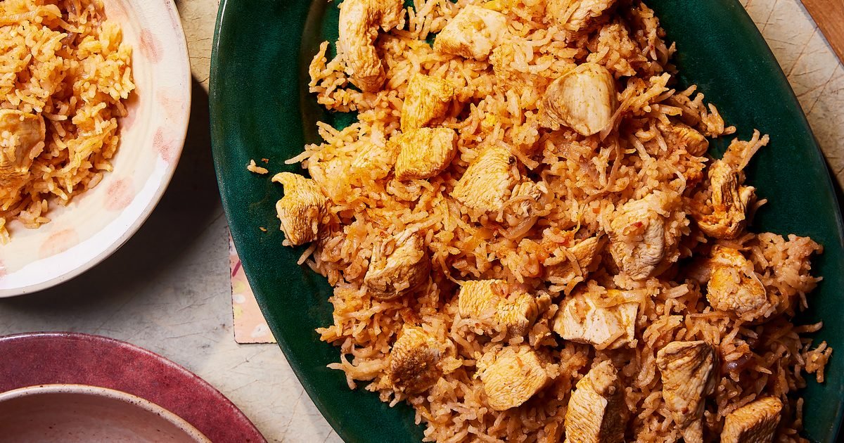 One-pot harissa chicken rice
