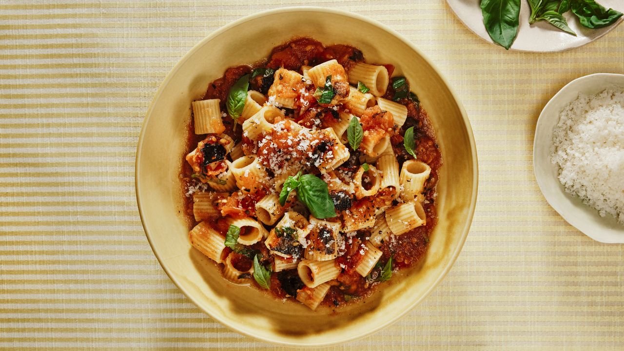 Pasta Pomodoro a la Plancha Recipe