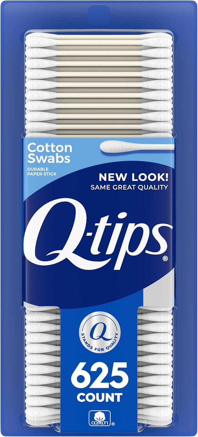 Q-tips Cotton Swabs For Hygiene and Beauty Care Original Cotton