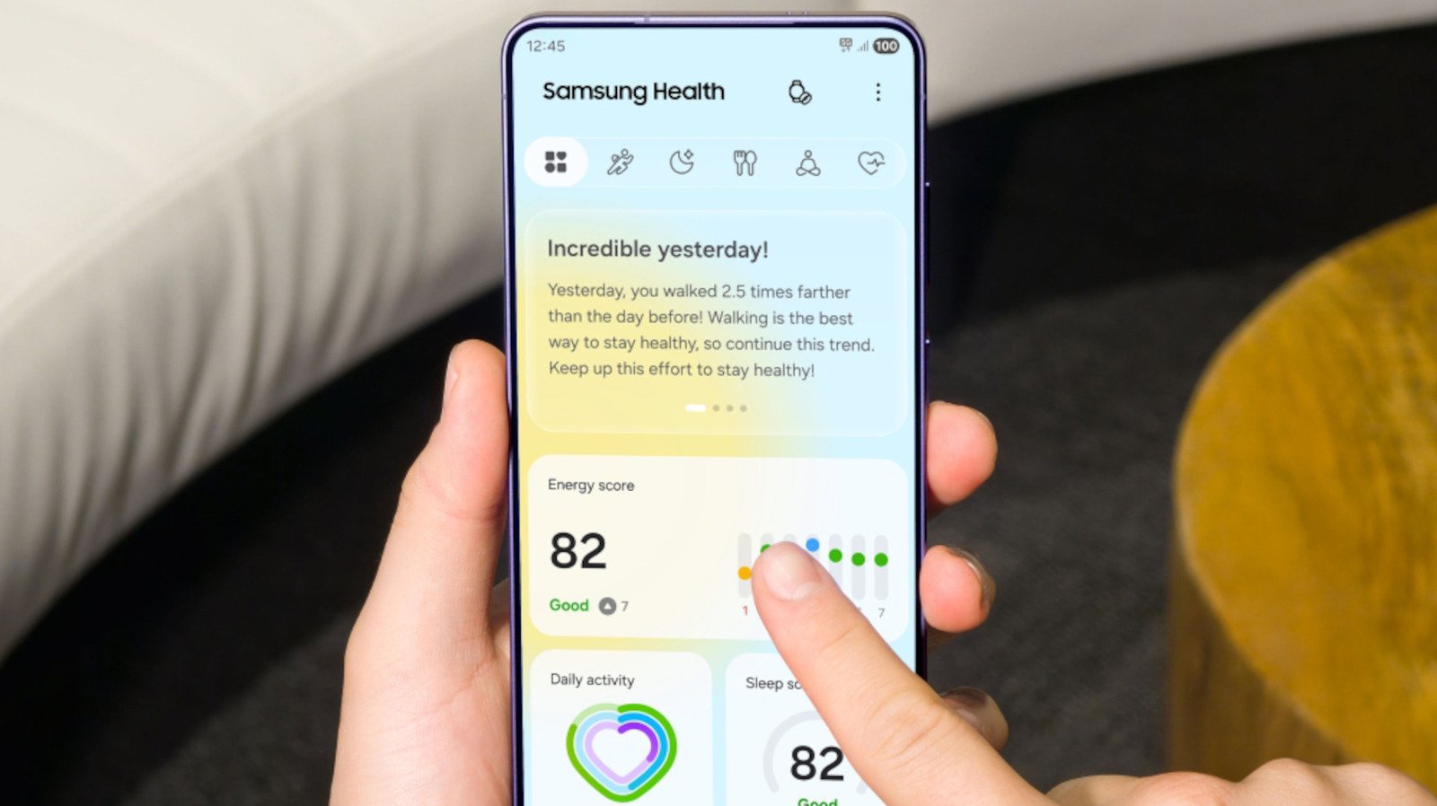 Samsung's Updated Health App Unsurprisingly Comes With New AI-Powered Features