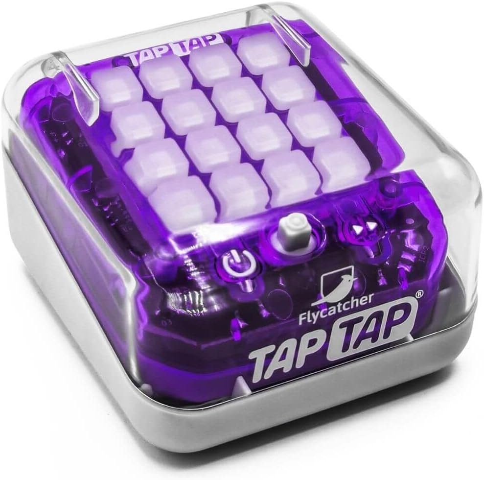 Tap Tap Smart Fidget Toy - 5 Interactive Games, Light