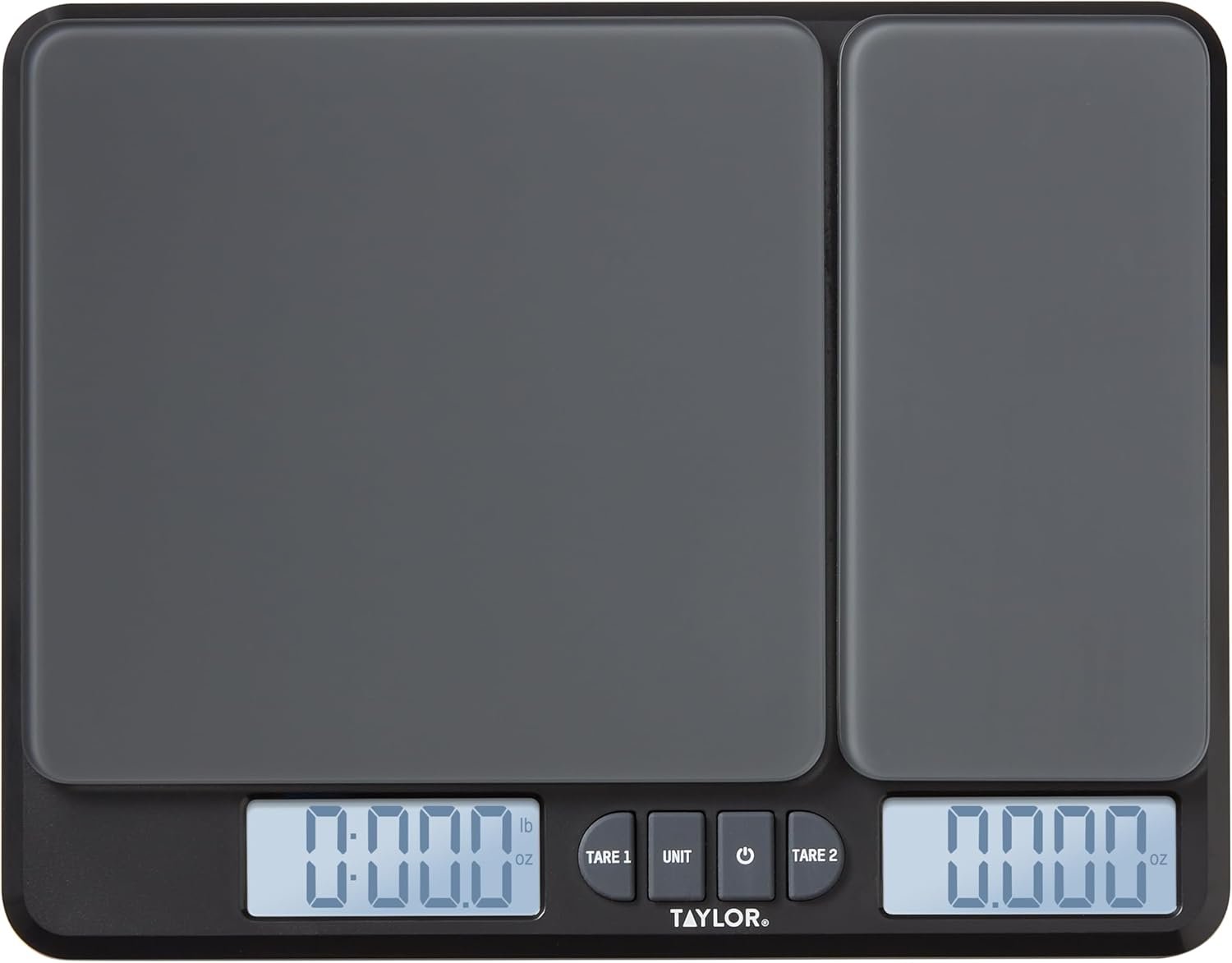 Taylor Dual Platform Food Kitchen Scale, Digital Grams and Ounces