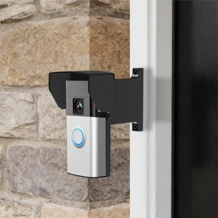 Video Doorbell Mount Compatible with Some Doorbell, Multiple Sizes Doorbell Brick Extension for Brick Wall Anti-Glare & Rain Anti-Splash Mounting Bracket (2-3/4")