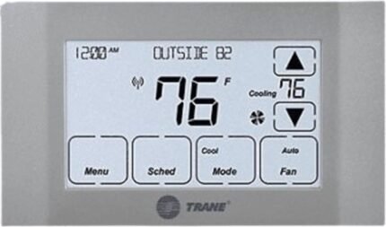 XR724 Wi-Fi Touchscreen Comfort Control - 7-Day Programmable 4H/2C Thermostat with Built-in Humidity Sensor (Model TCONT724AS42DA)