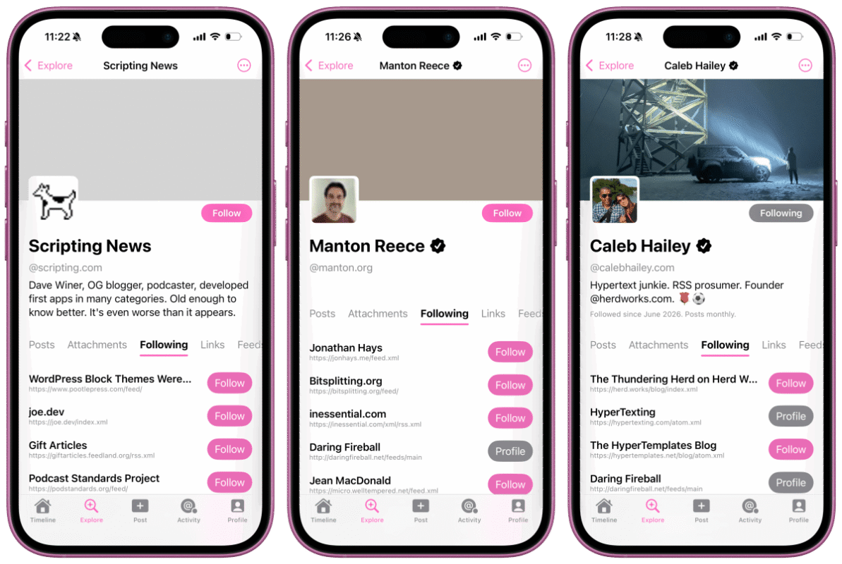 A new app, HyperTexting, turns the open web into a scrollable social media-like feed