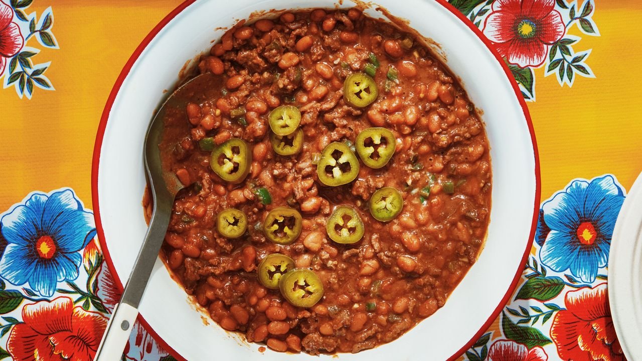 Burger Beans (Baked Beans With Ground Beef) Recipe