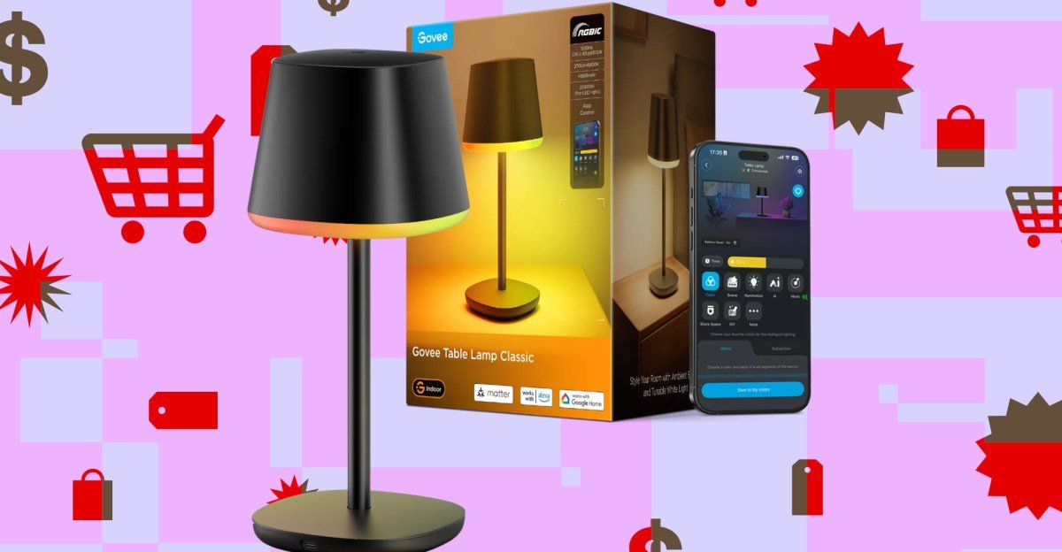 Govee’s portable smart lamp is down to one of its best prices to date