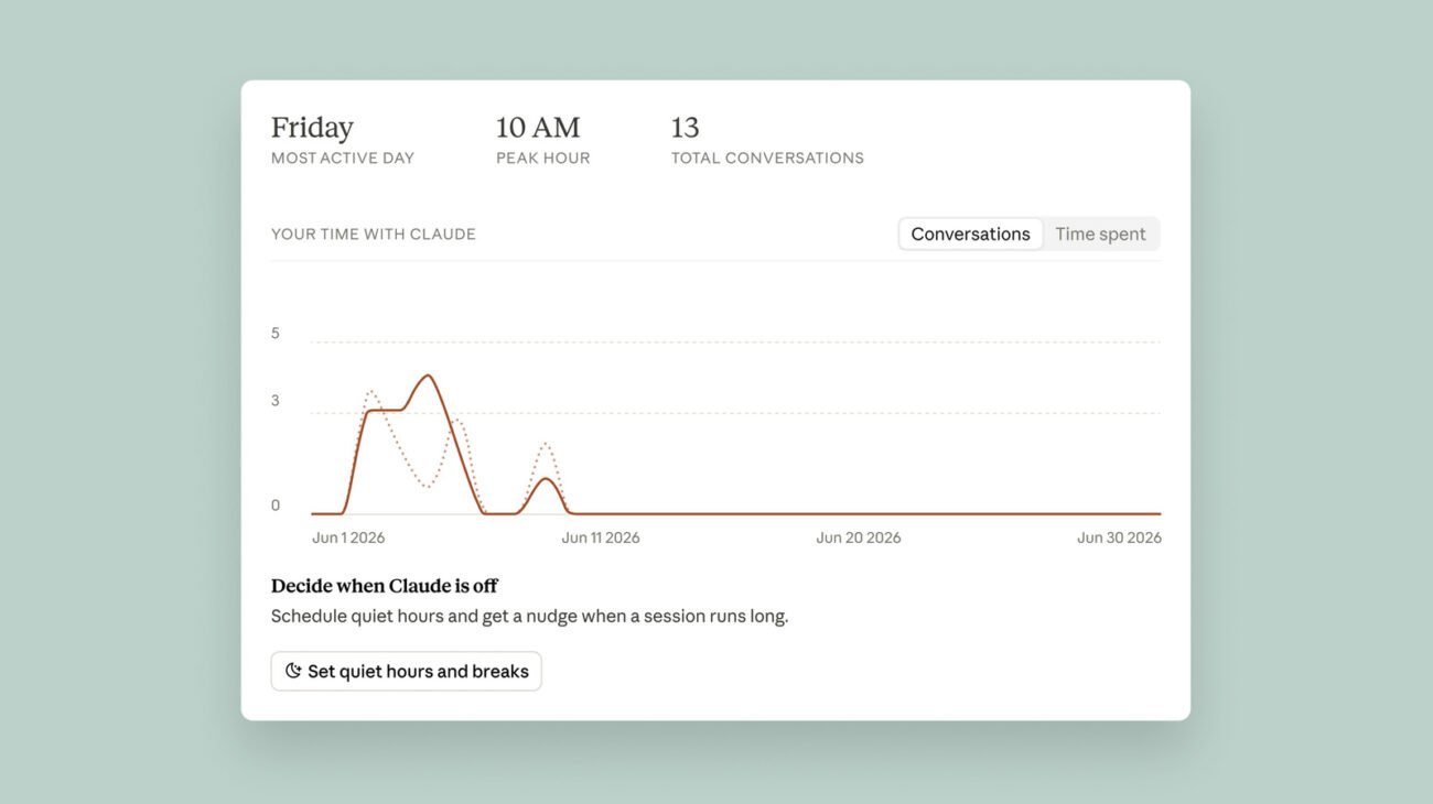 How To Use Claude's Reflect Dashboard And Learn When It's Time To Touch Grass