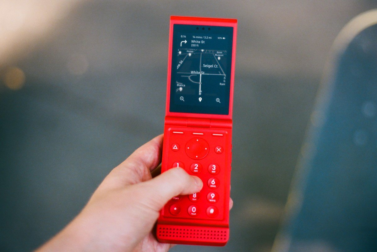 Light made a flip phone. It's colorful and it's cheap.