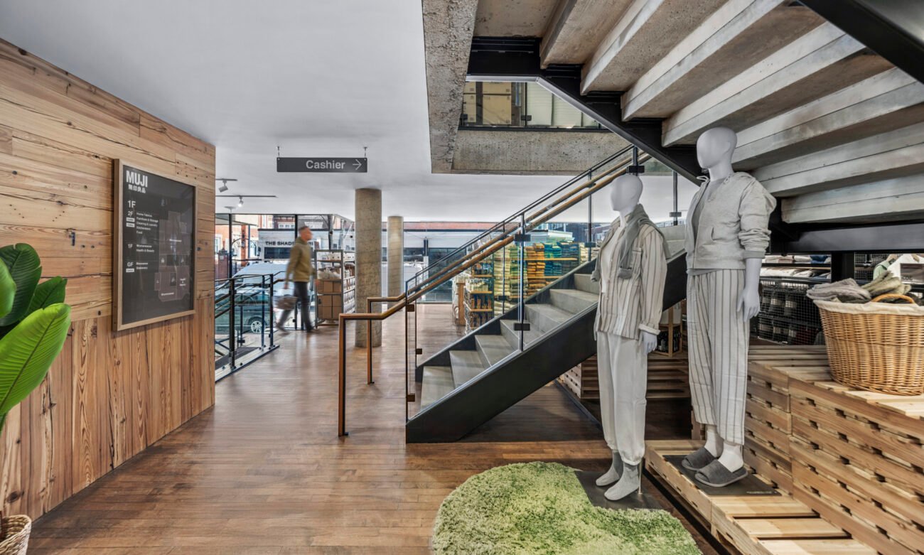MUJI Harvard Square Brings New Life to a Brutalist Landmark