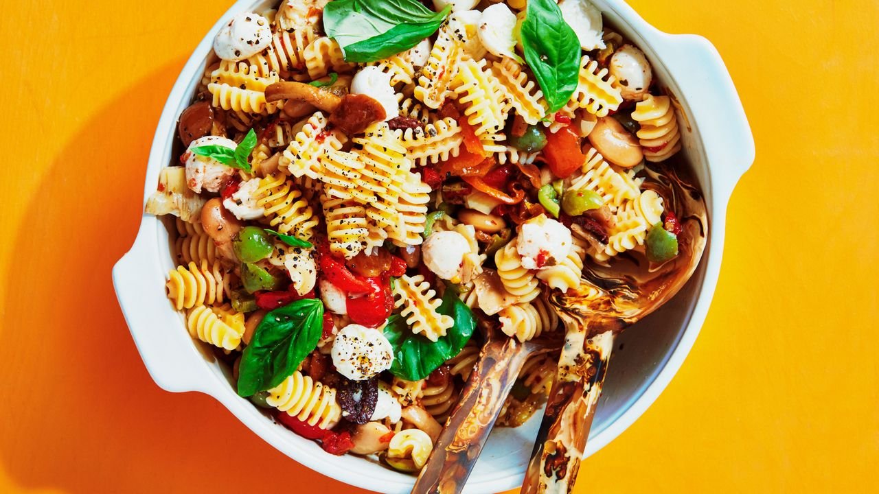 Olive Bar Pasta Salad Recipe