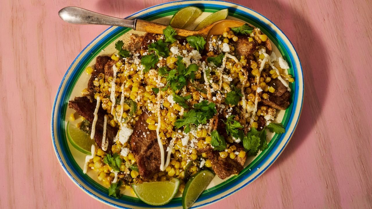 Pork Tenderloin With Street Corn Recipe
