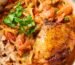 Braised chicken with garam masala & tomatoes recipe