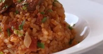 Chicken and chorizo risotto
