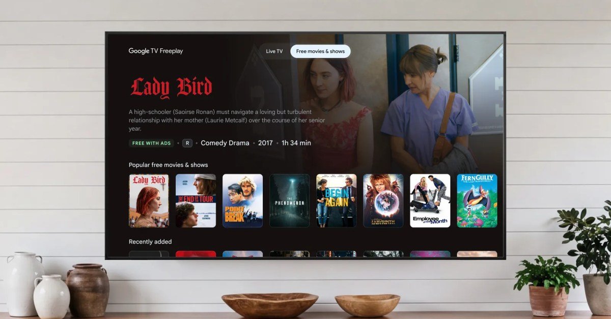 Google’s free streaming service now lets you pick shows and movies to watch