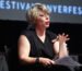 The New Yorker staff writer Jill Lepore speaks onstage at The Hillary Question during The New Yorker Festival 2015 at SVA Theater on October 4, 2015 in New York City.