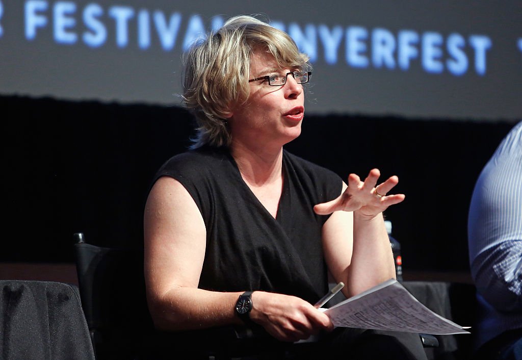 The New Yorker staff writer Jill Lepore speaks onstage at The Hillary Question during The New Yorker Festival 2015 at SVA Theater on October 4, 2015 in New York City.