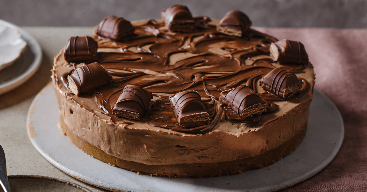 Kinder Bueno cheesecake