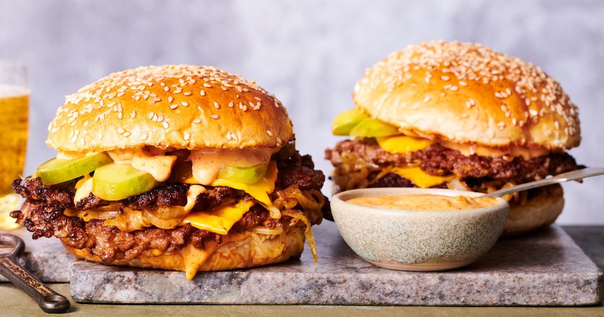 Next-level smash burger recipe | Good Food