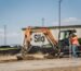 Digger breaks ground at Sila facility in Moses Lake, Washington