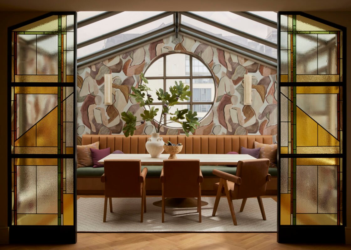 Toronto Penthouse by Dvira Interiors Celebrates 1980s Architecture