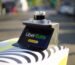 serve robot with uber eats branding