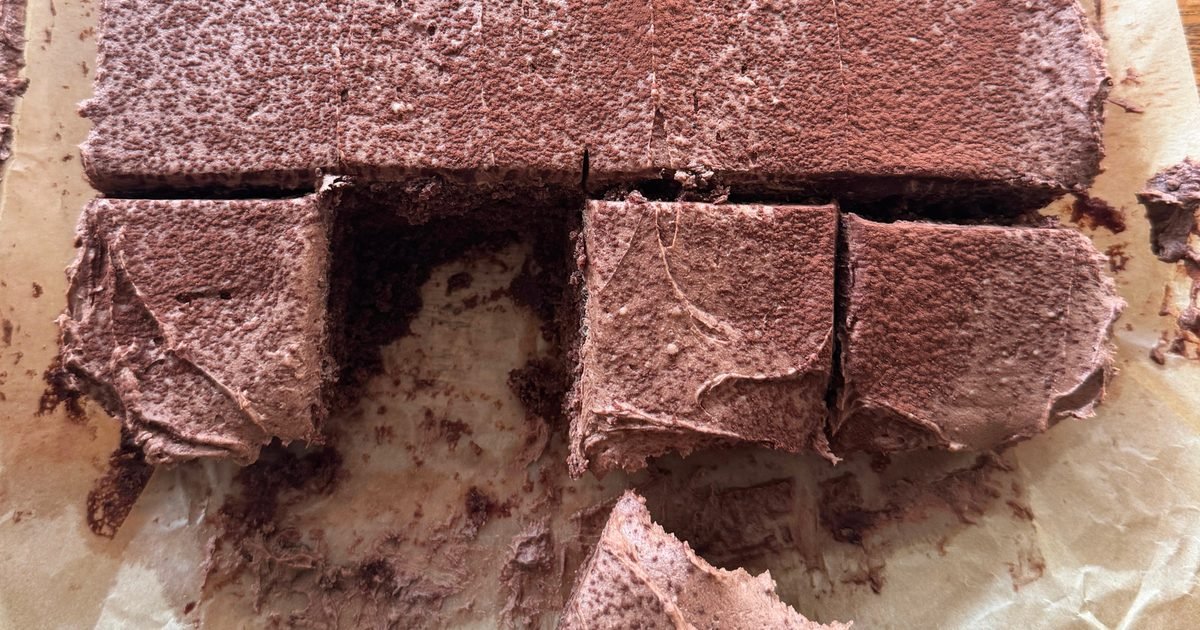 Chocolate sheet-ish cake