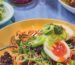 Crispy beef noodle stir-fry
