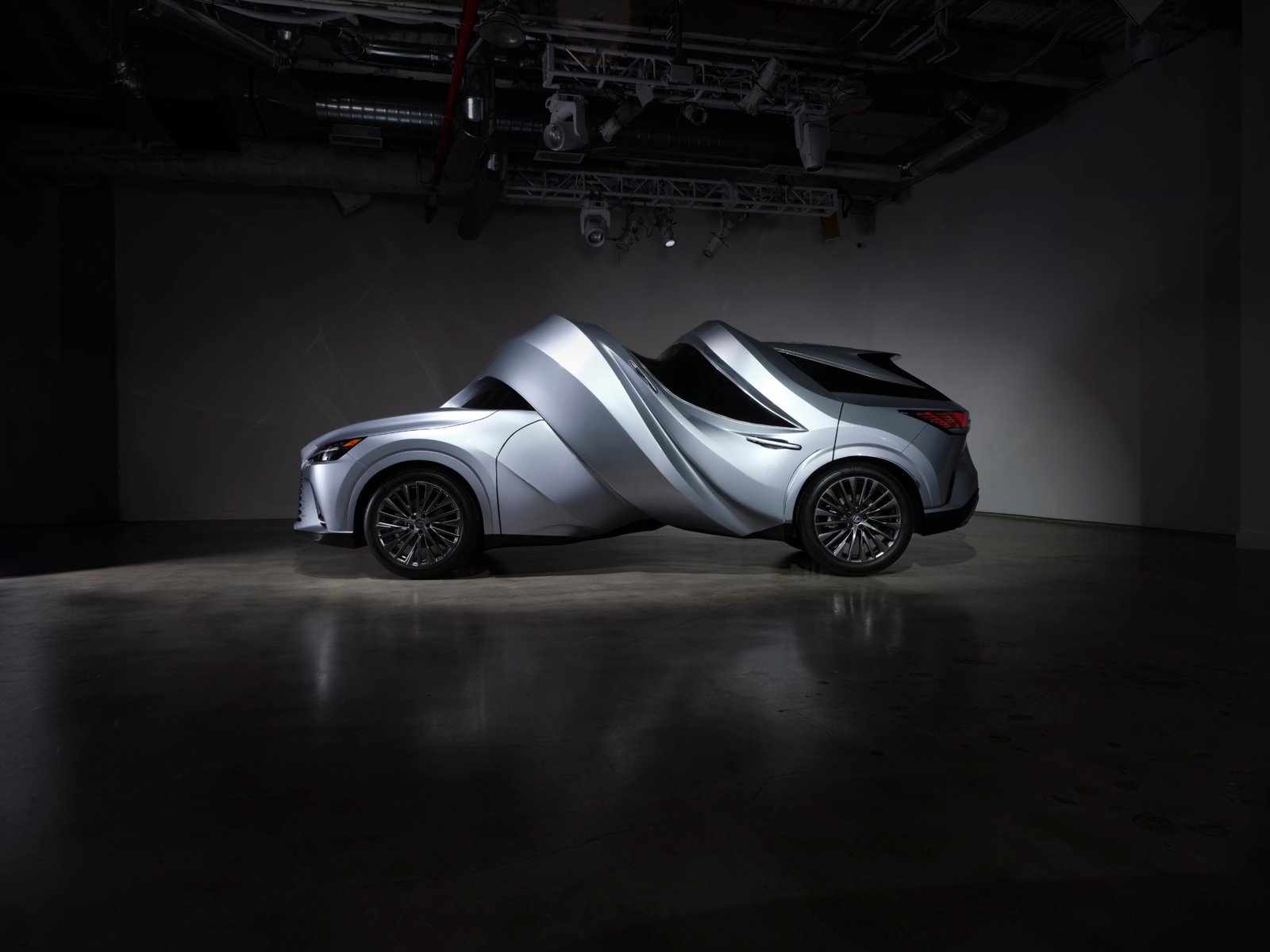 MSCHF Transforms Lexus Cars Into Surreal Sculptures