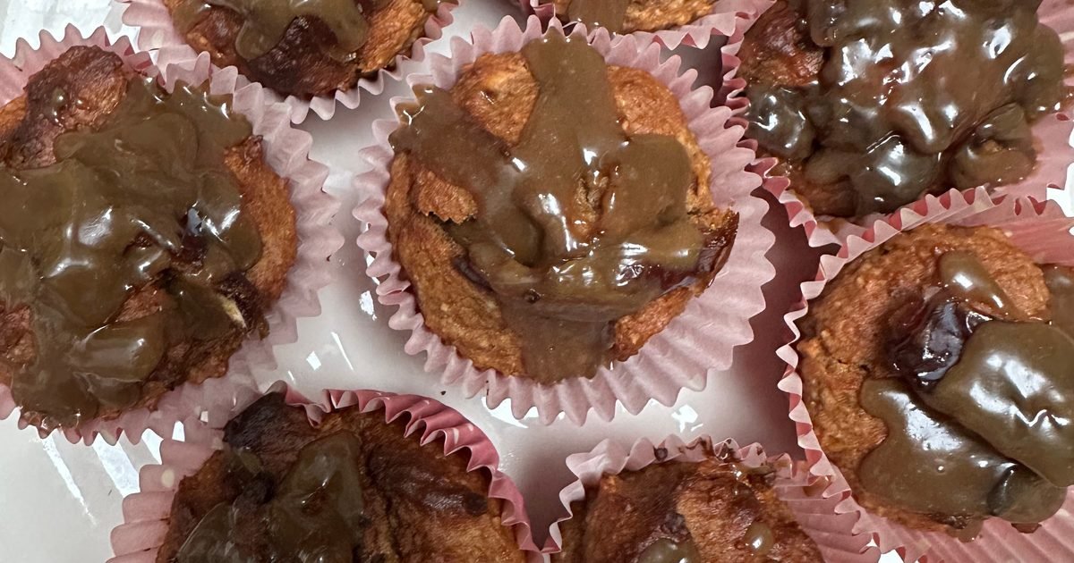 Sticky toffee chickpeas muffins | Good Food