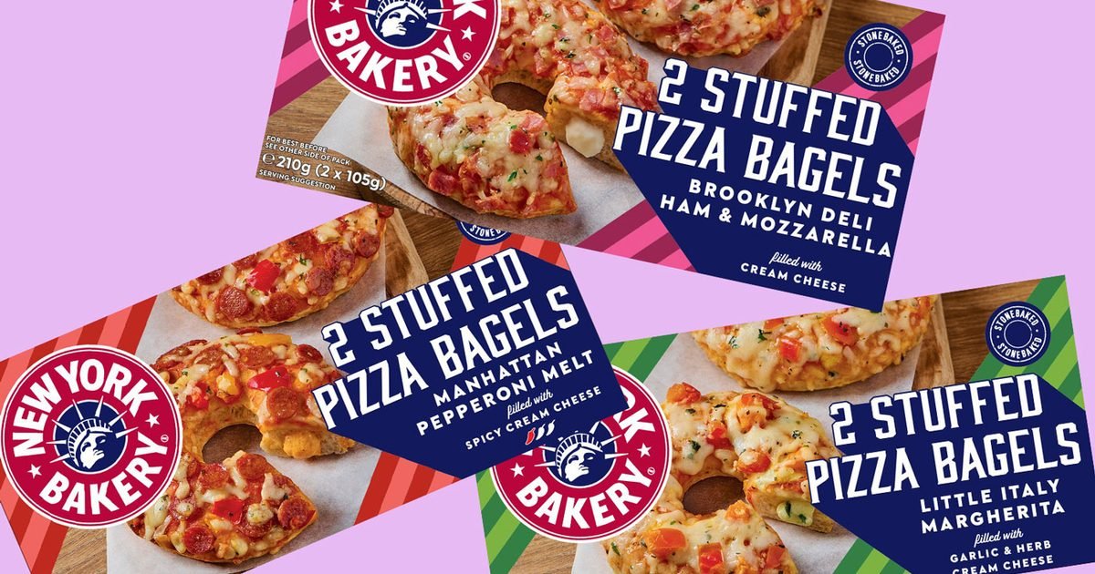 These new stuffed pizza bagels are the ultimate freezer find at Tesco