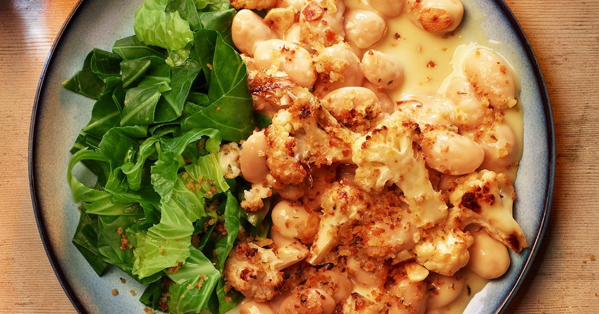 Cauliflower cheese beans recipe | Good Food